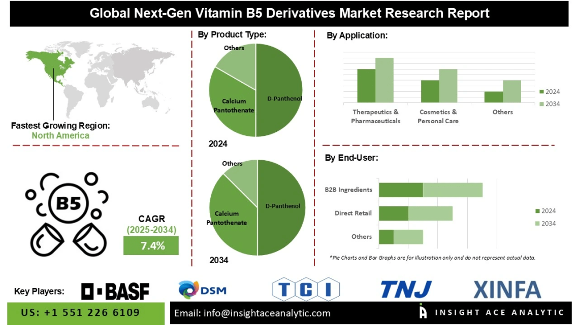 Next-Gen Vitamin B5 Derivatives Market Expansion Market Forecast and Adoption Across Nutrition Health and Industrial Applications